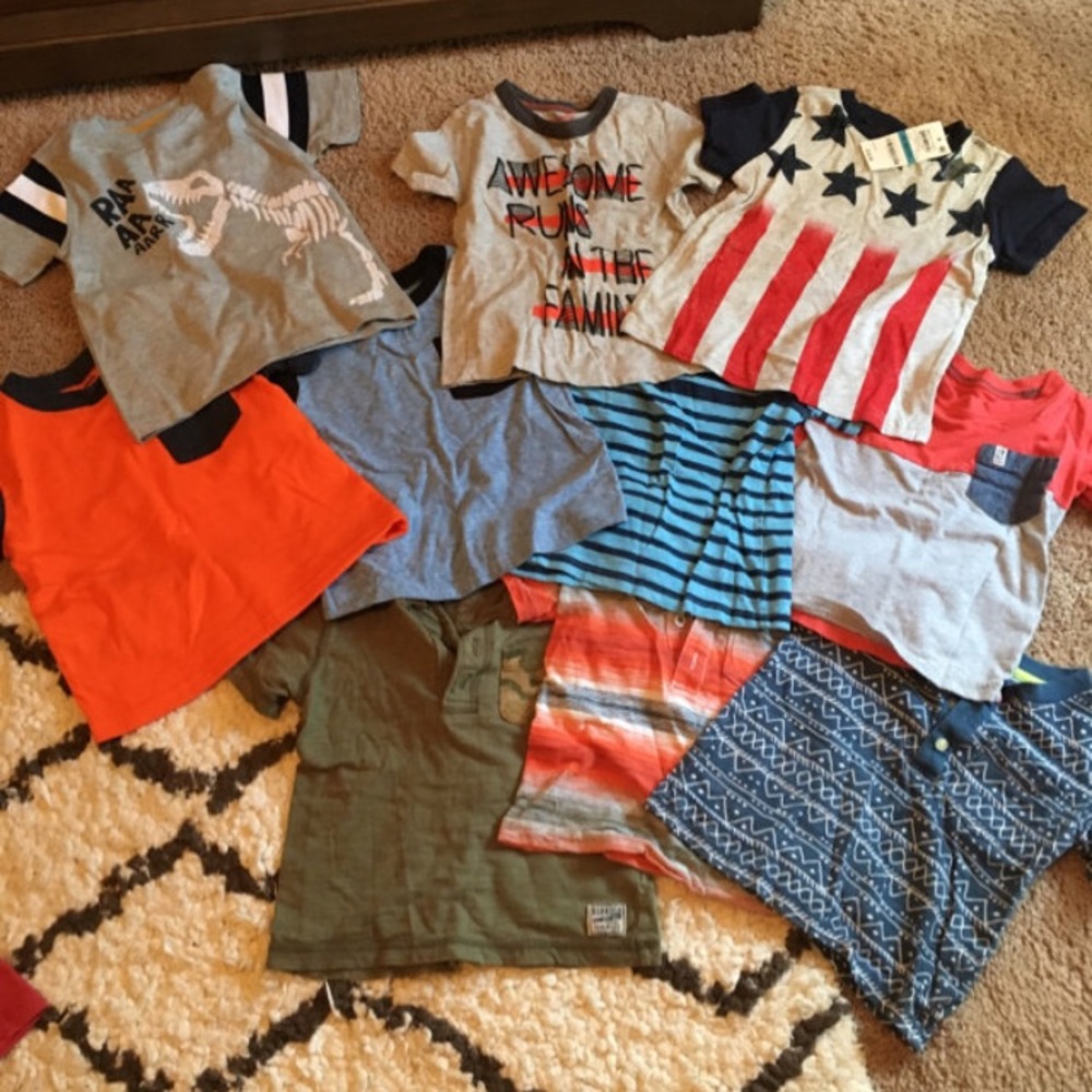Toddler Boy T-shirts! 10 shirts!